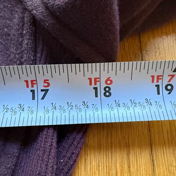 Lululemon Size 8 Purple Light Cotton Fleece Full-Zip Scuba Hoodie Sweatshirt - Picture 7 of 16
